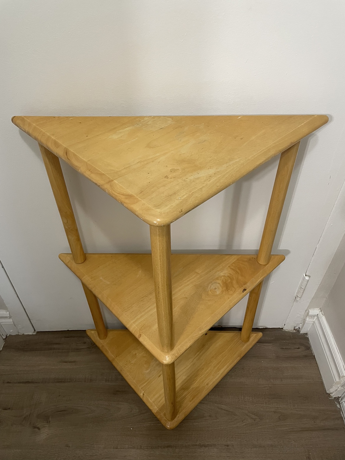 🎁 triangular 3 Tier croner shelf - photo 2