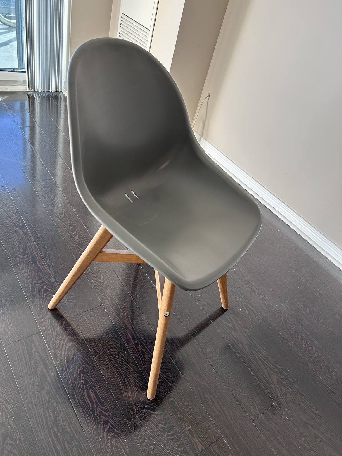 Grey IKEA chair