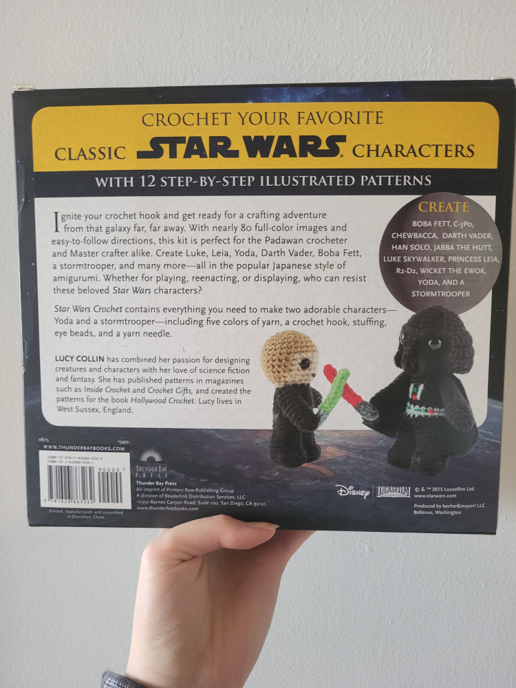 Star wars crochet gift box set - photo 2