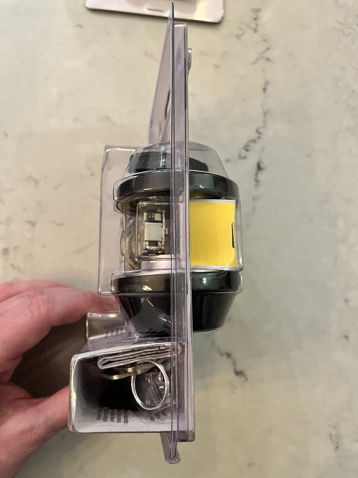 Defiant deadbolt matte black - photo 2