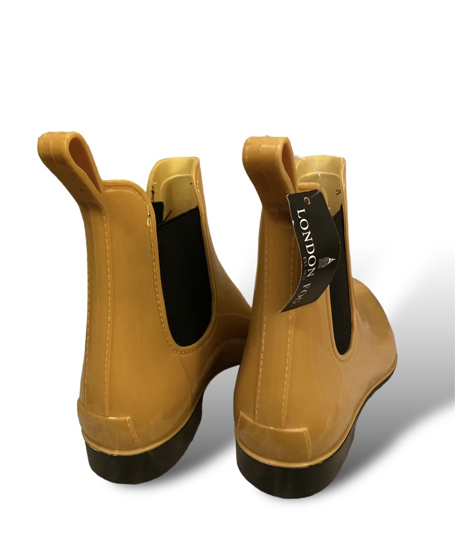 LONDON FOG YELLOW CHELSEA RAINBOOTS - photo 2