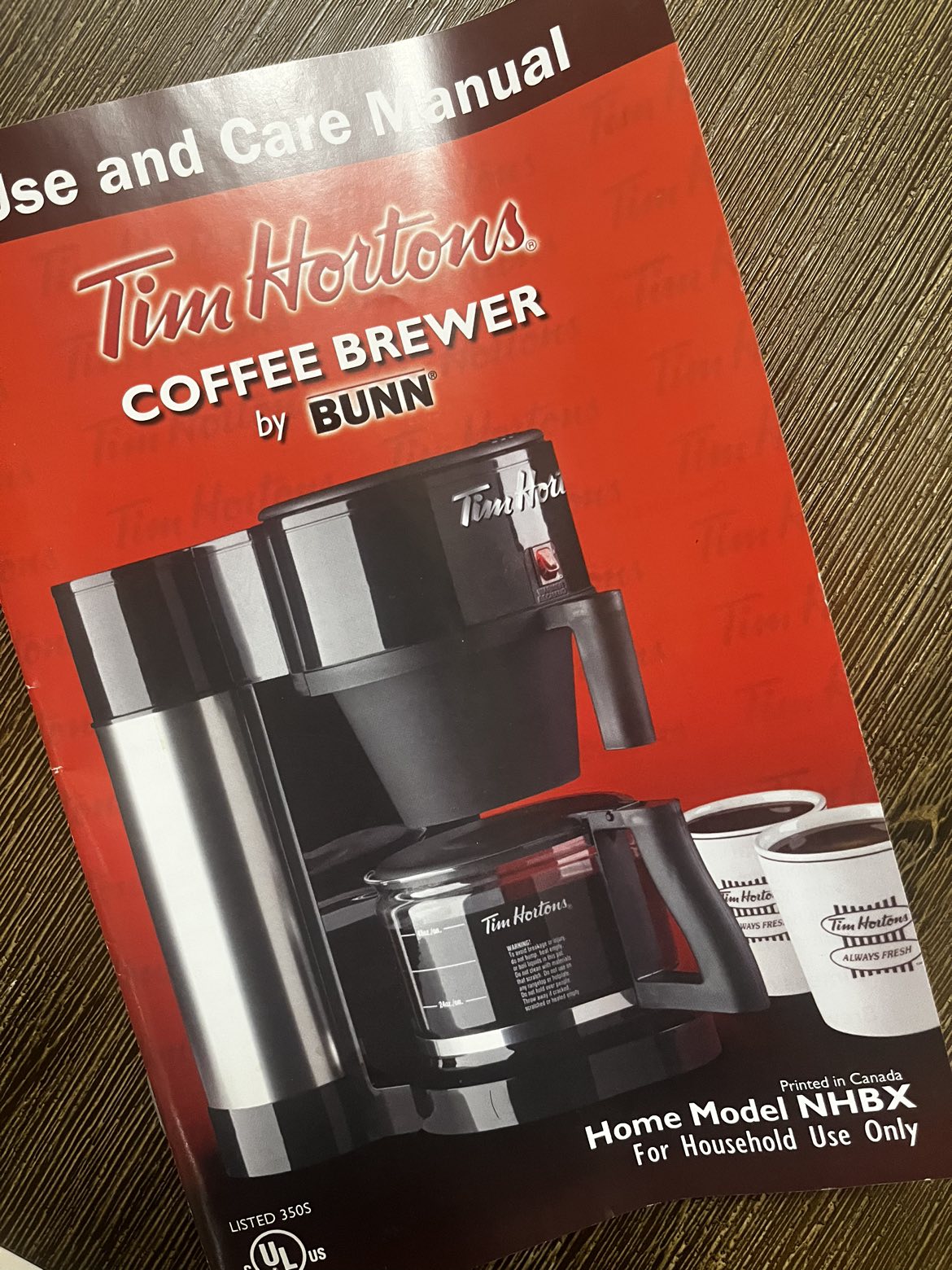 Tim hortons Coffee Brewer image indicator(4)