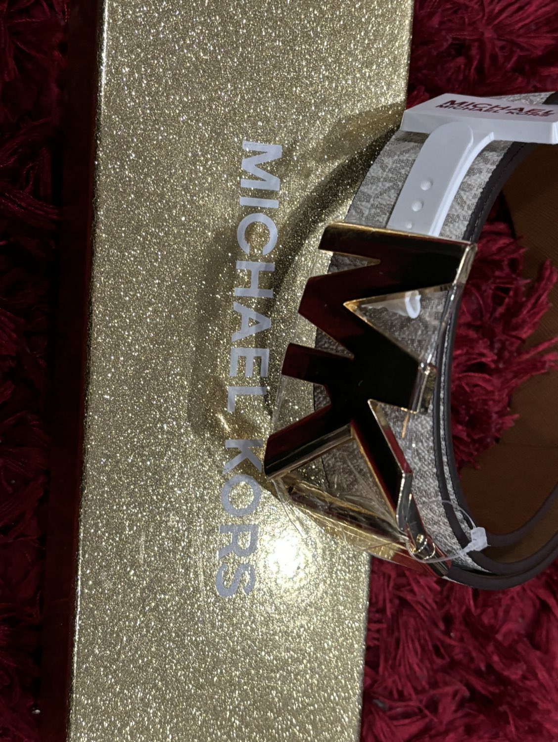 Michael Kors logo Belt New image indicator(4)