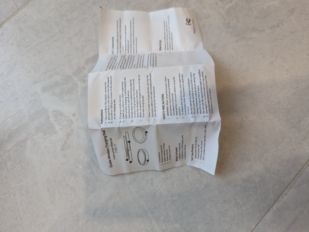 Quake wireless charging pad #SellingSpree image indicator(2)