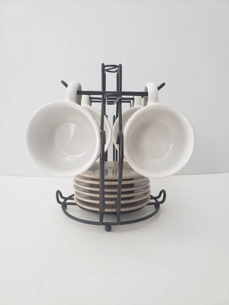 🎁 12pc Coffee Set ☕ Cups | Saucers 🎁 image indicator(4)