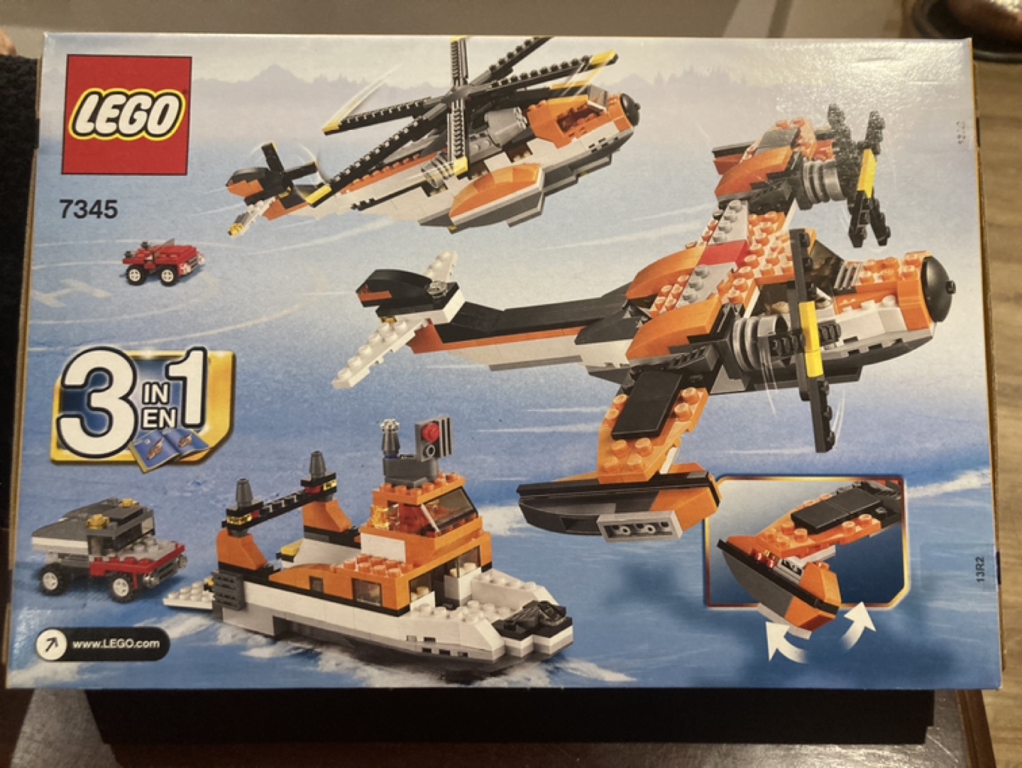 Lego Creator - 3 in 1 Transport Chopper 7345 (unopened) - photo 2
