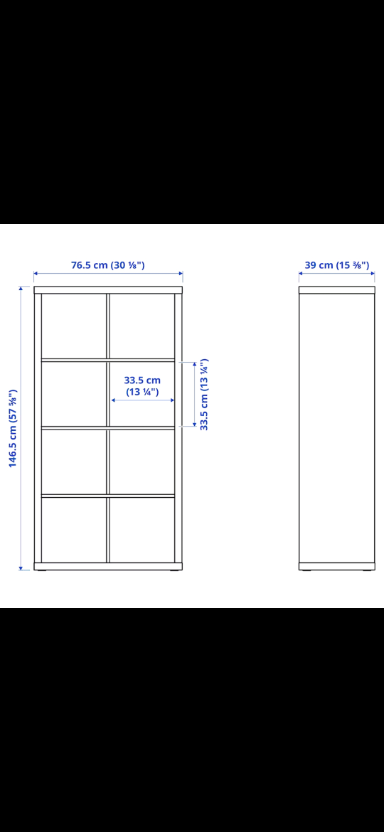 ikea KALLAX shelf unit - photo 2