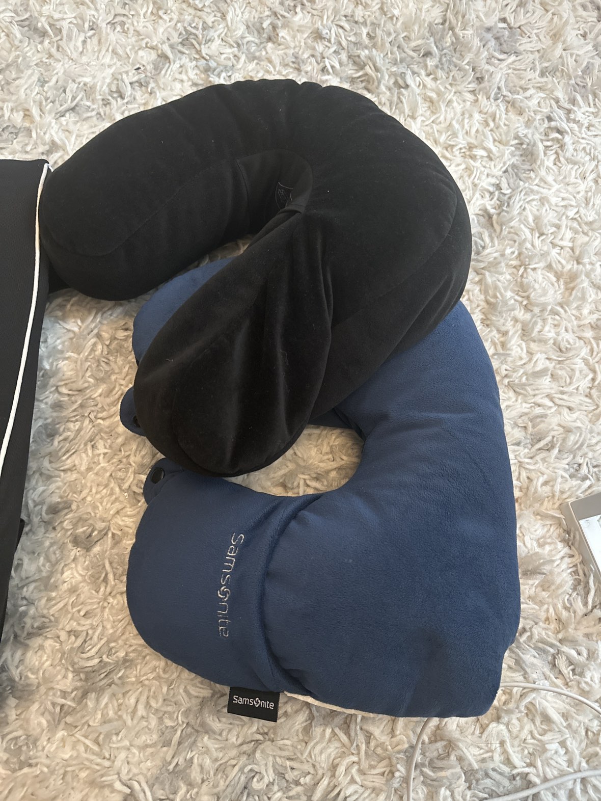 Travel pillows - both