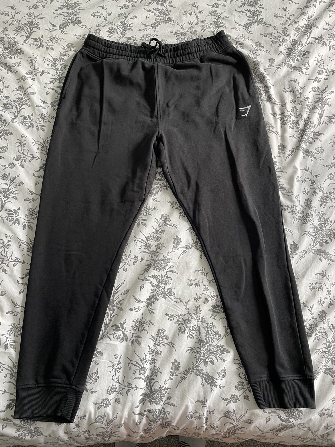 Men’s black Gymshark sweatpants