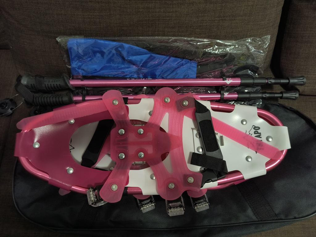 3in1 lightweight snowshoes