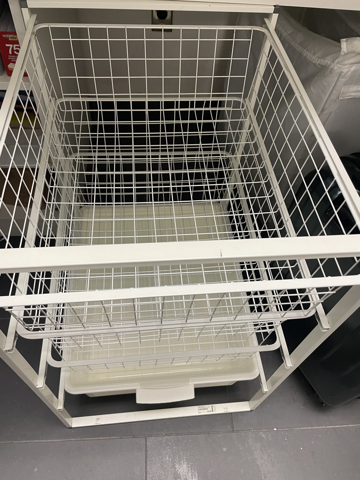 Ikea storage, bins included - photo 2