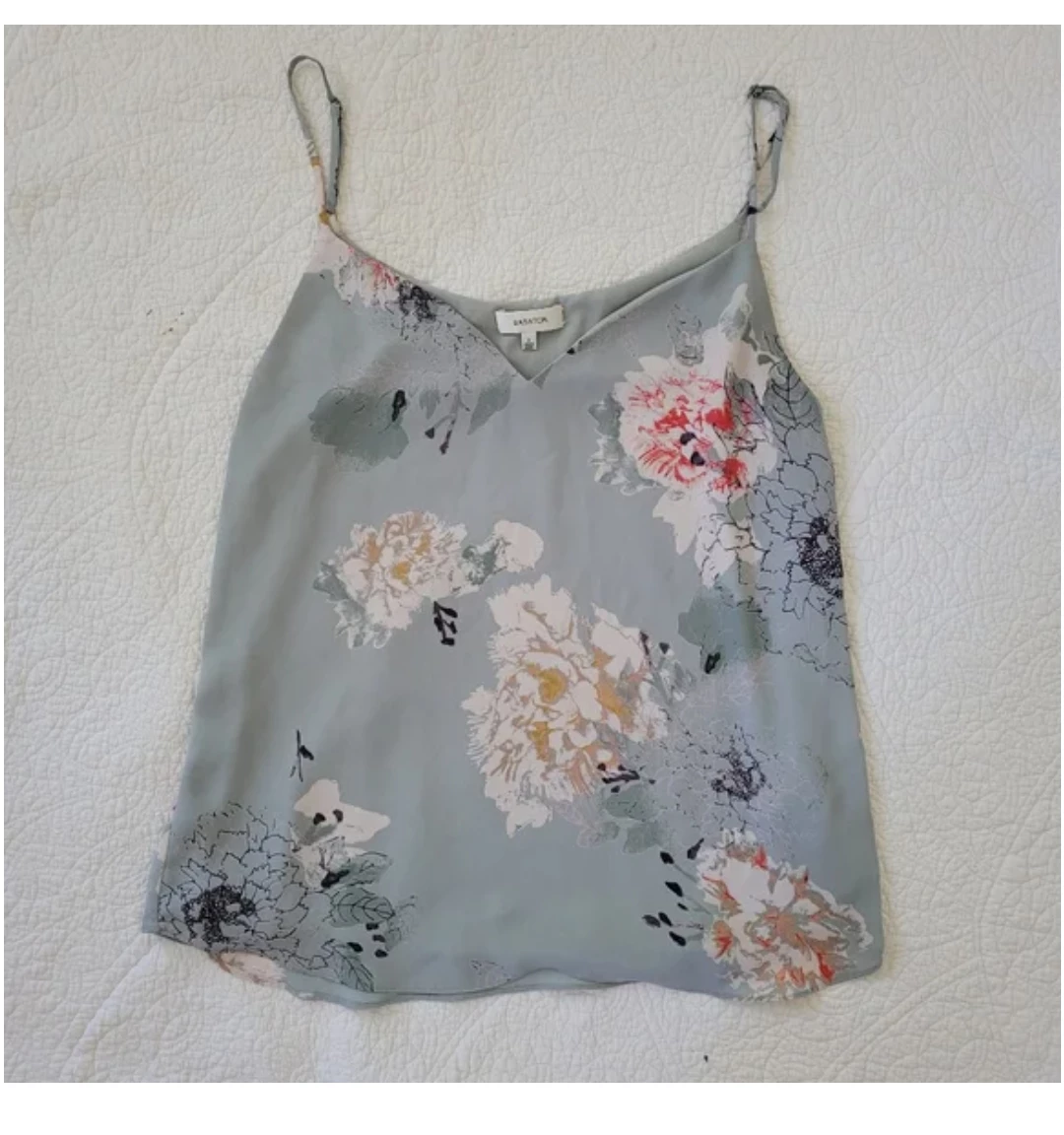 Babaton floral tank top thumbnail