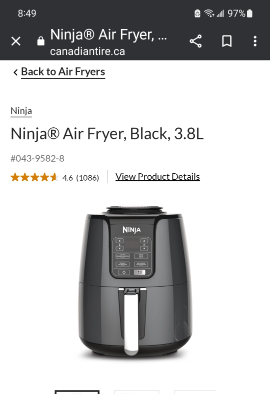 ninja air fryer