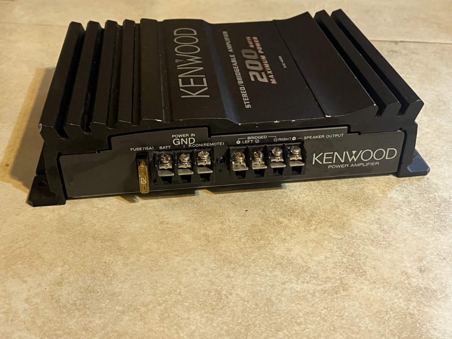 Kenwood amplifier - photo 3