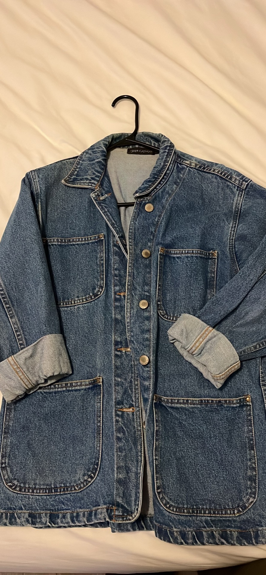Free denim jacket for women size M #freecycle