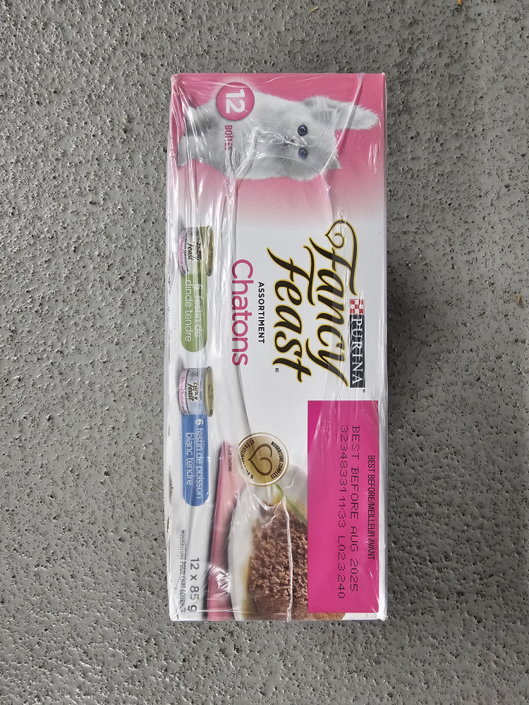 Fancy Feast Kitten Wet Kitten Food Variety Pack, 85 g (12 pack) - photo 2