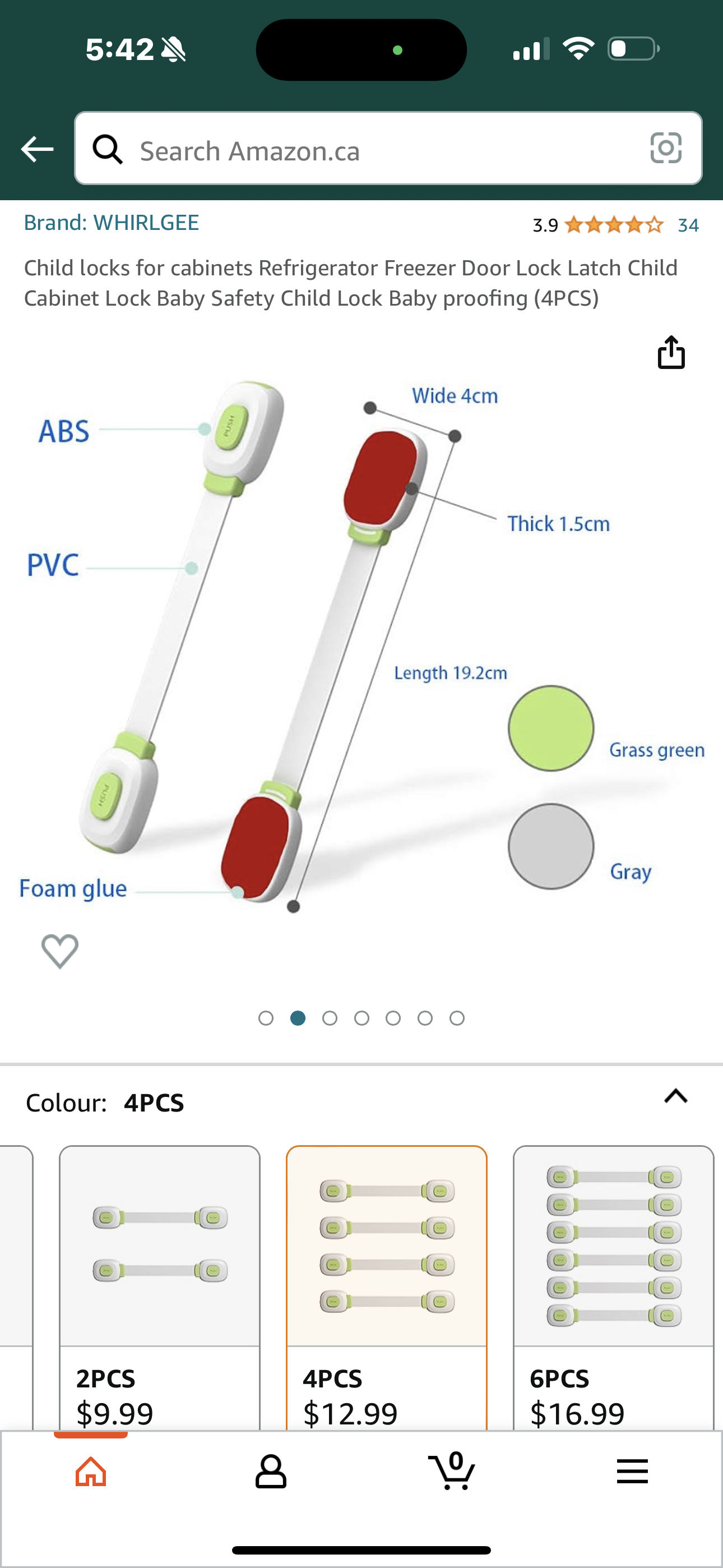Child locks brand new image indicator(2)