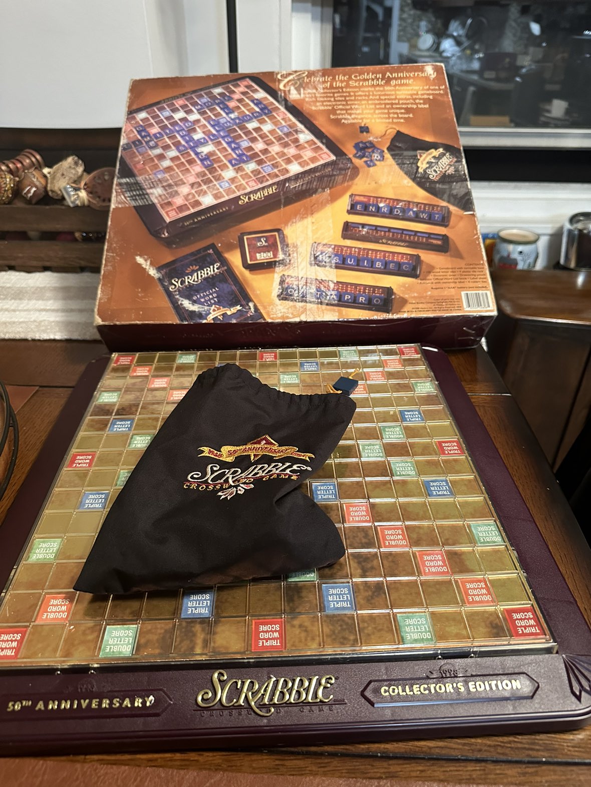 Scrabble - Crossword Game.  1948-1998 Collector’s Edition - photo 2