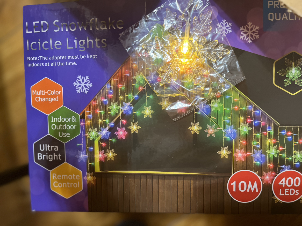 Led snowflakes chrstmas lights image indicator(3)