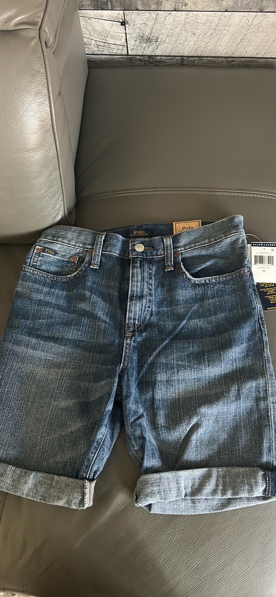 Brand new Ralph Lauren boys Jean shorts