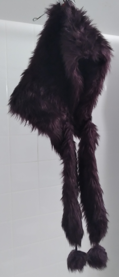 Winter Woman's Hooded/Scarf Purple Color image indicator(5)