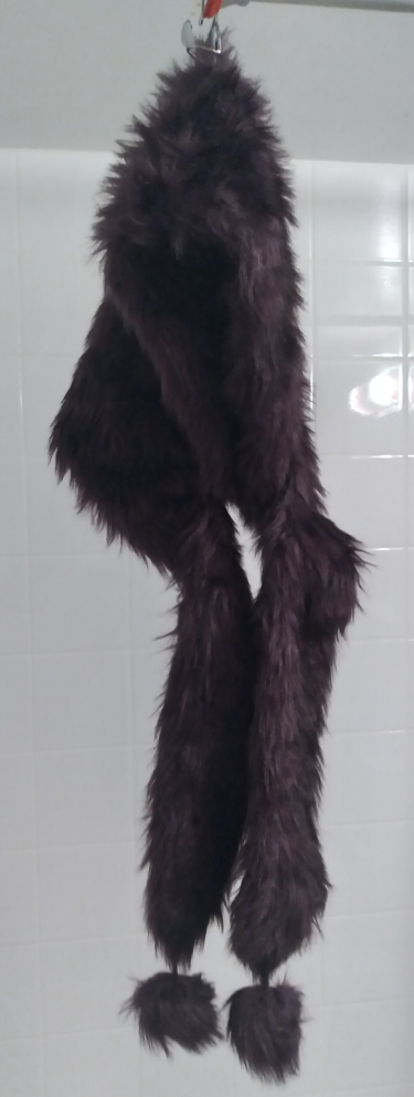 Winter Woman's Hooded/Scarf Purple Color image indicator(7)