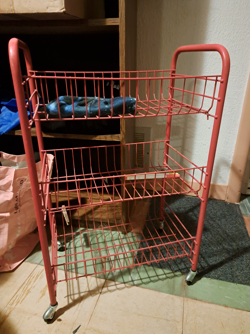 small shelf unit