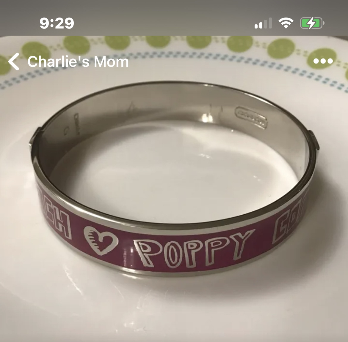 ✨✨Coach Poppy Bangle Bracelet image indicator(5)