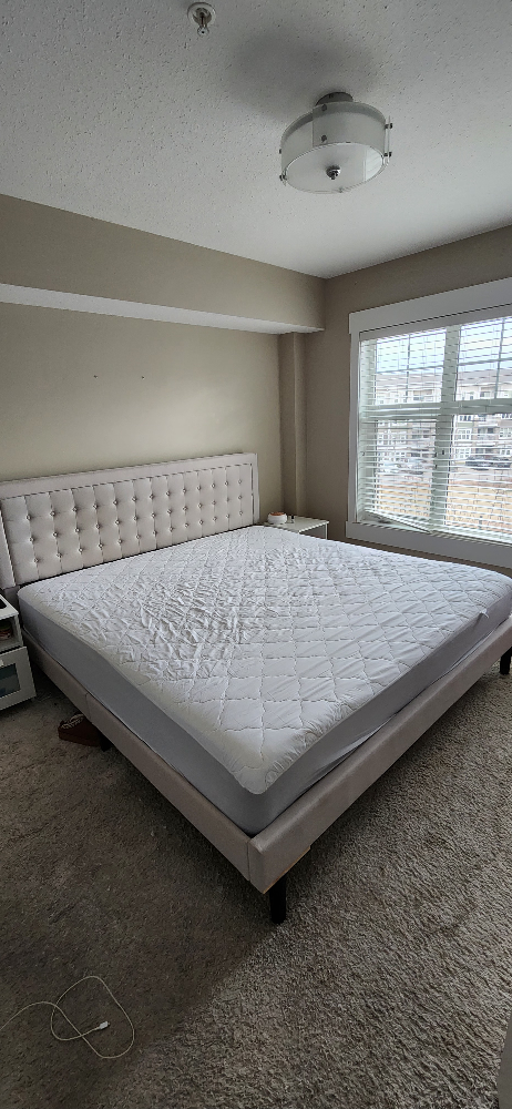 King Side Bed and Matress - photo 2