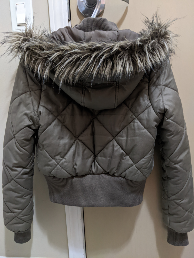 Cropped winter jacket/ coat - fit size XXS to S image indicator(2)