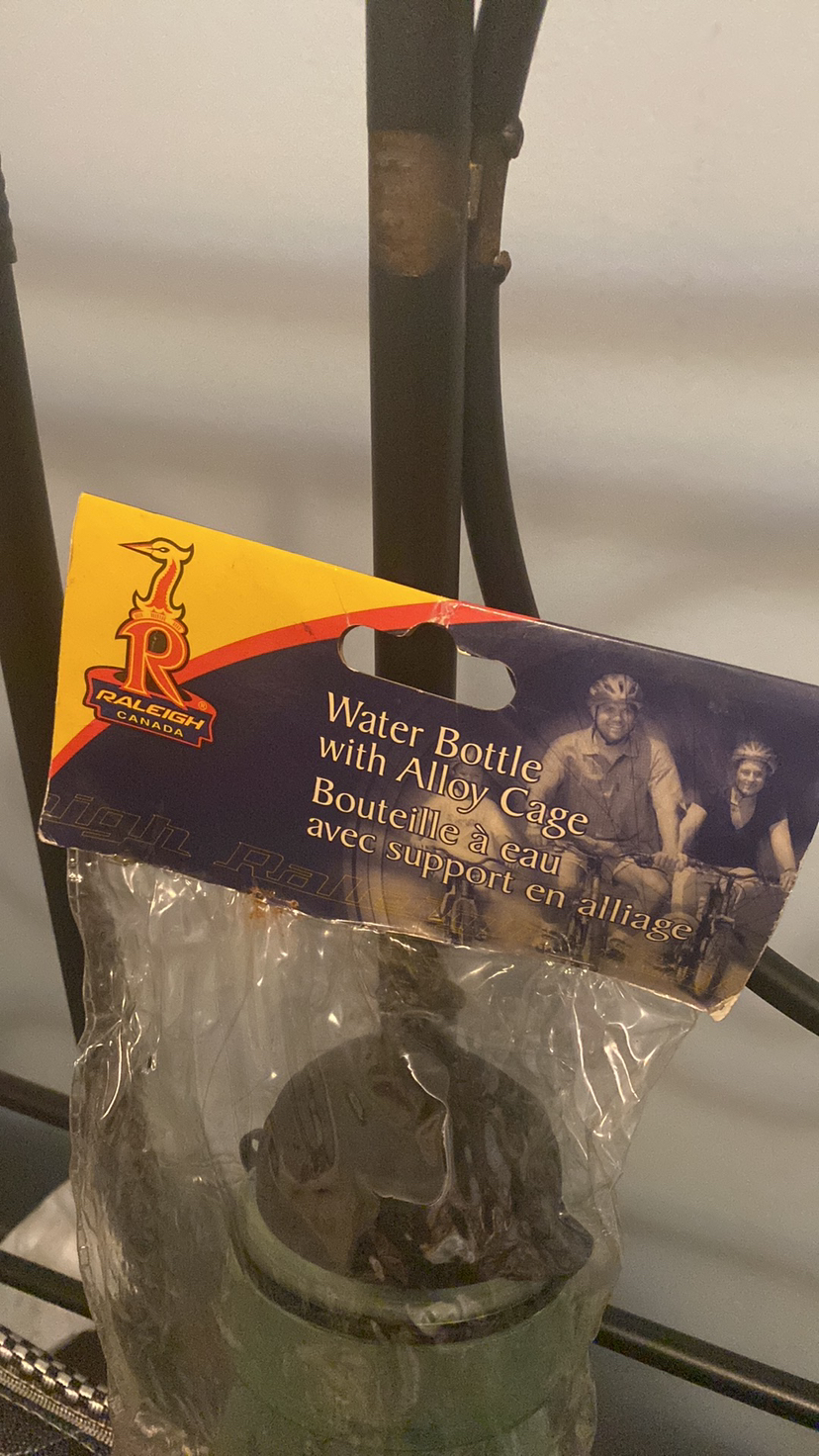Raleigh Water Bottle With Alloy Cage For Bike - photo 2