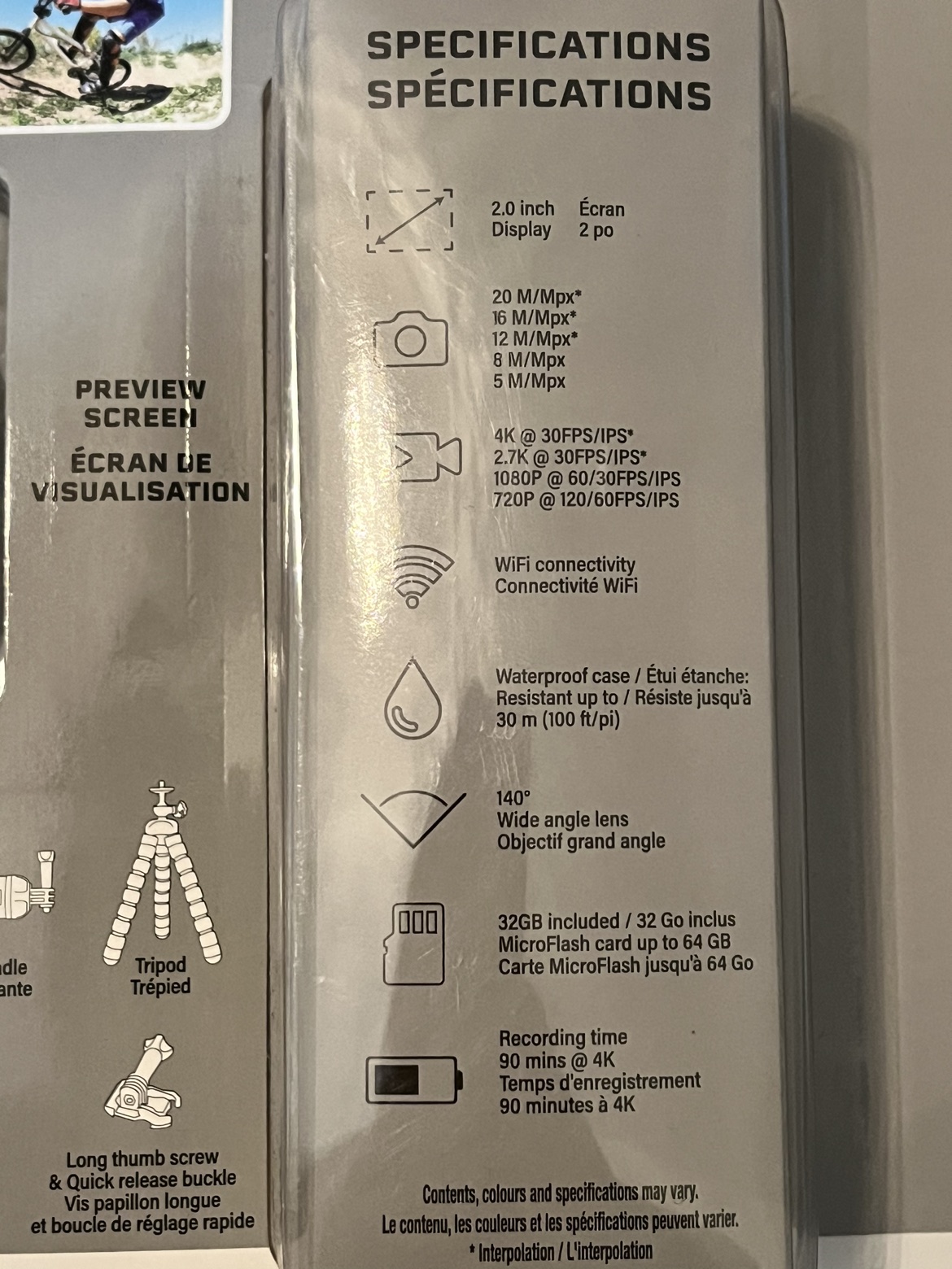 ** Brand New ** Action Camera 4K image indicator(8)