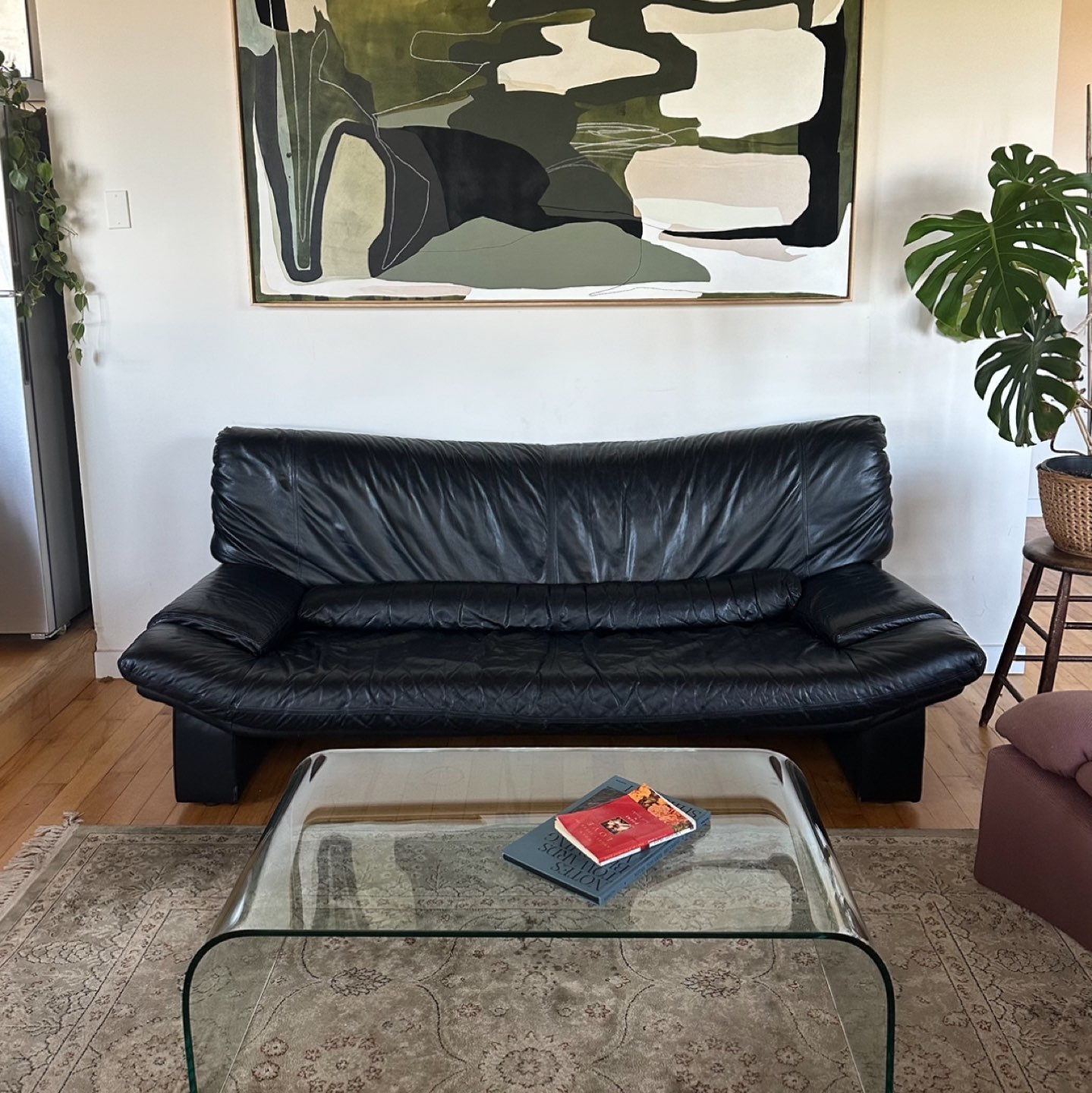 Italian Leather Couch thumbnail