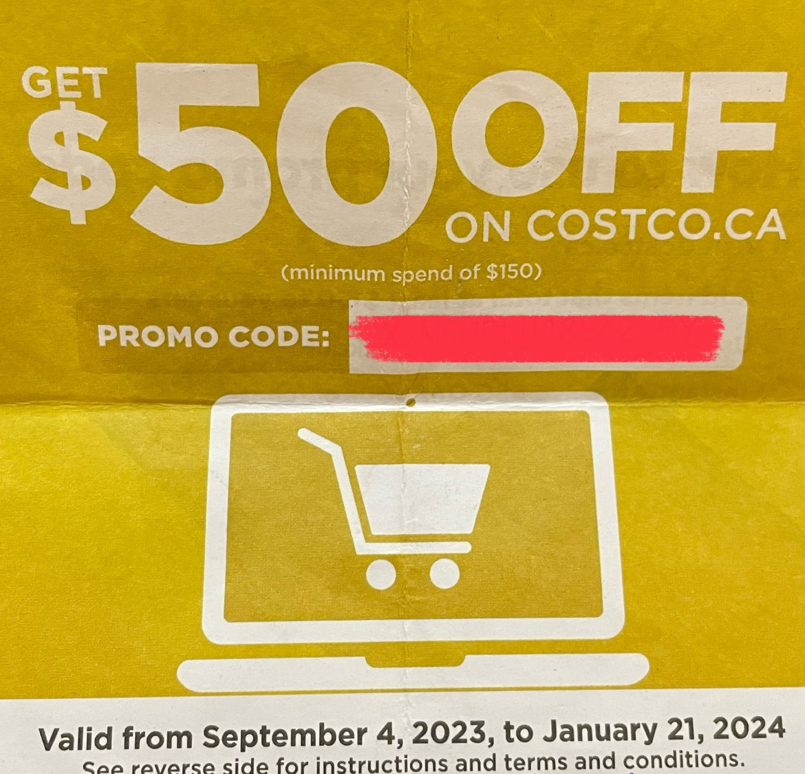 $50 OFF Costco Coupon thumbnail