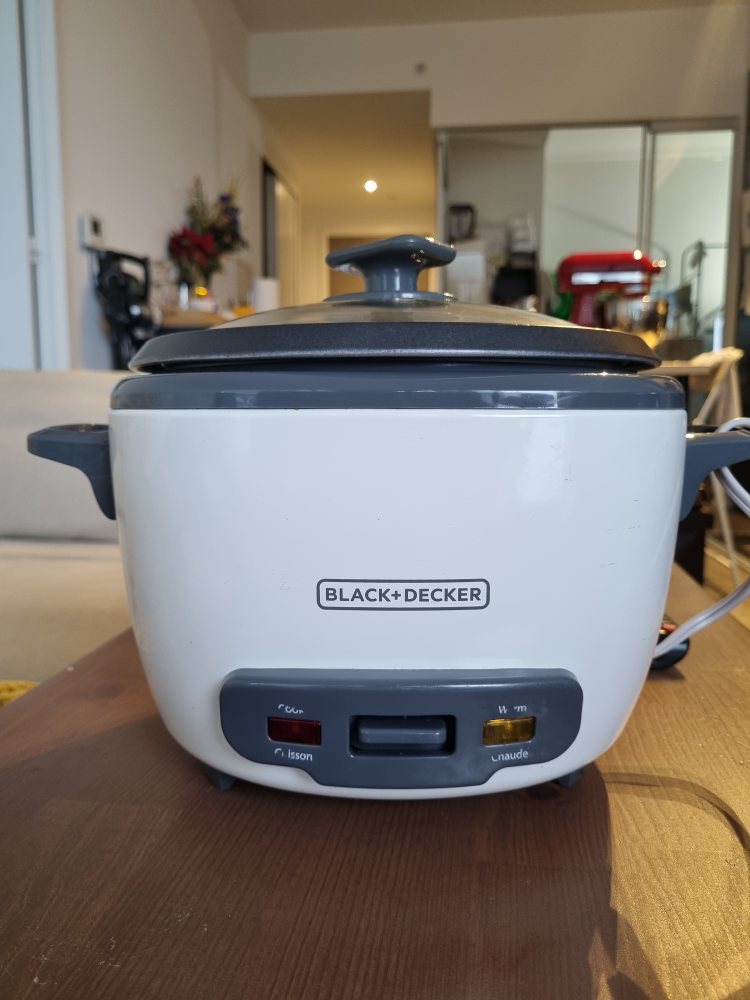 black and decker rice cooker