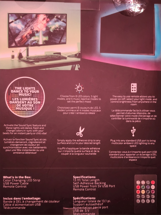 Led Light strips 13.1ft #sellingspree image indicator(3)