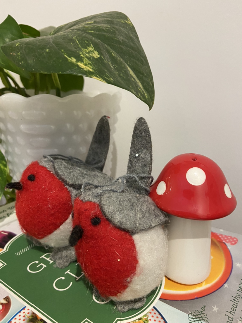 Felt Bird Ornaments (2 for $4) image indicator(2)