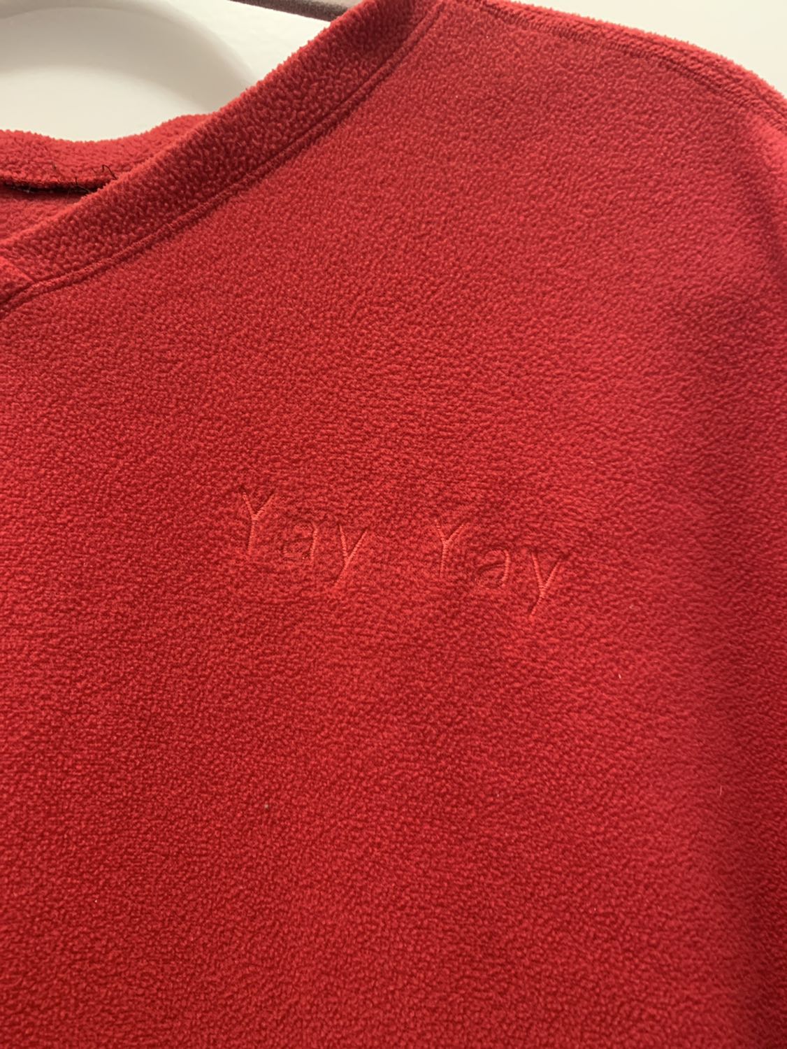 Polartec red night gown image indicator(2)