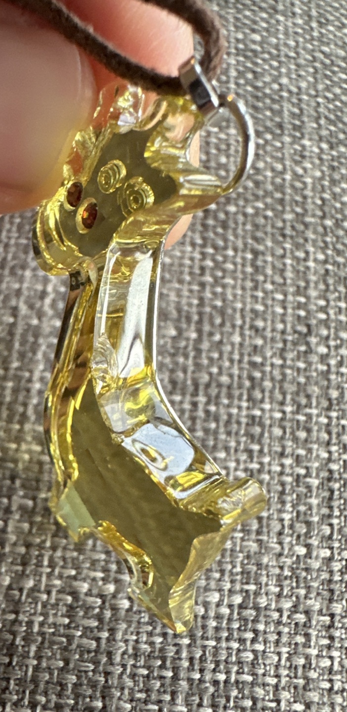 Swarovski Crystal Giraffe necklace image indicator(6)