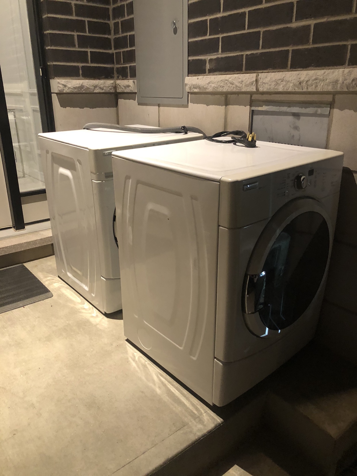 Washer and  dryer