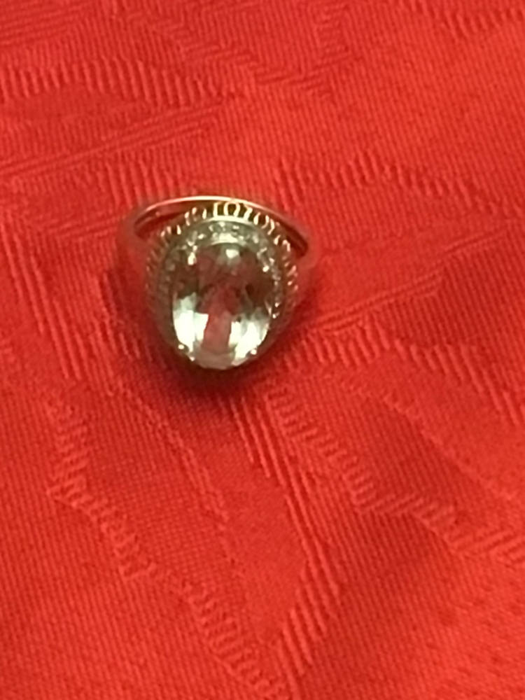 10K gold ring with green amethyst - photo 4