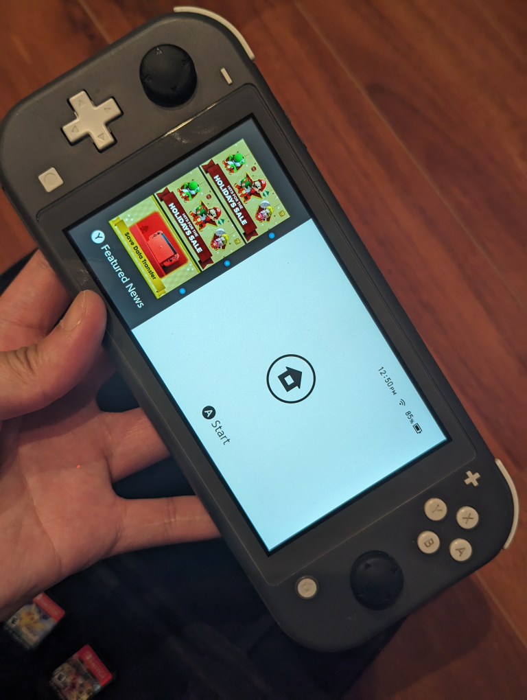 Nintendo switch lite - Gray - photo 3