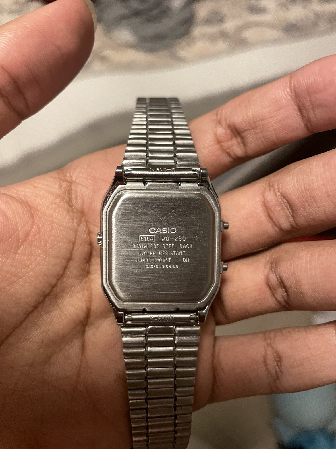 Casio AQ-230A Silver Watch - photo 3