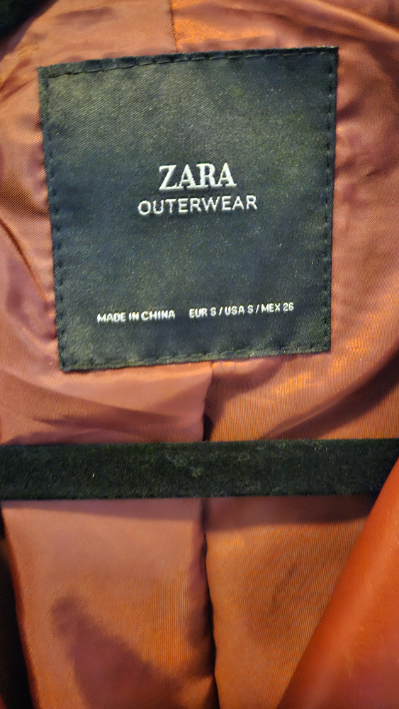 zara leather jacket - photo 3