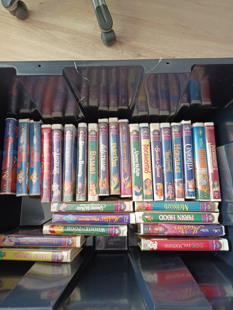 Disney vhs movies opened - photo 2