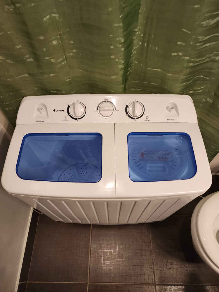 Portable washing machine and dryer image indicator(2)