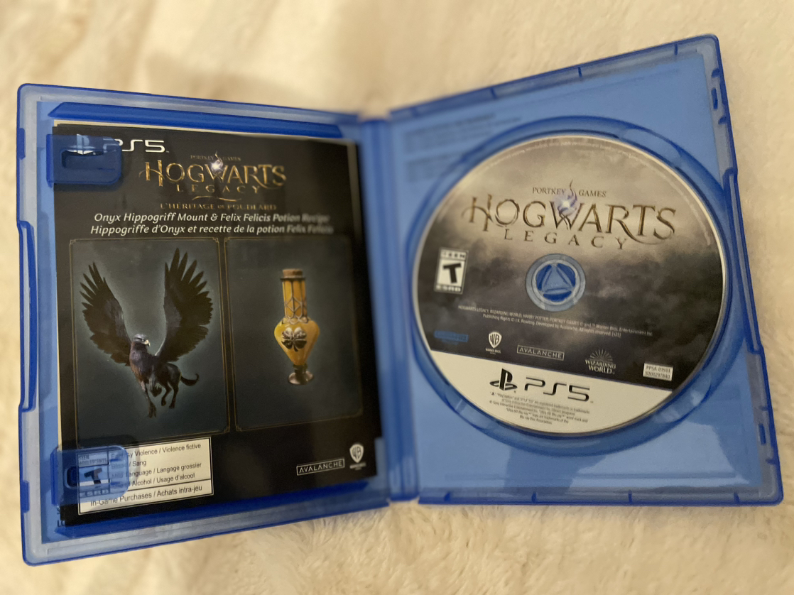 Hogwarts Legacy ps5 version image indicator(2)