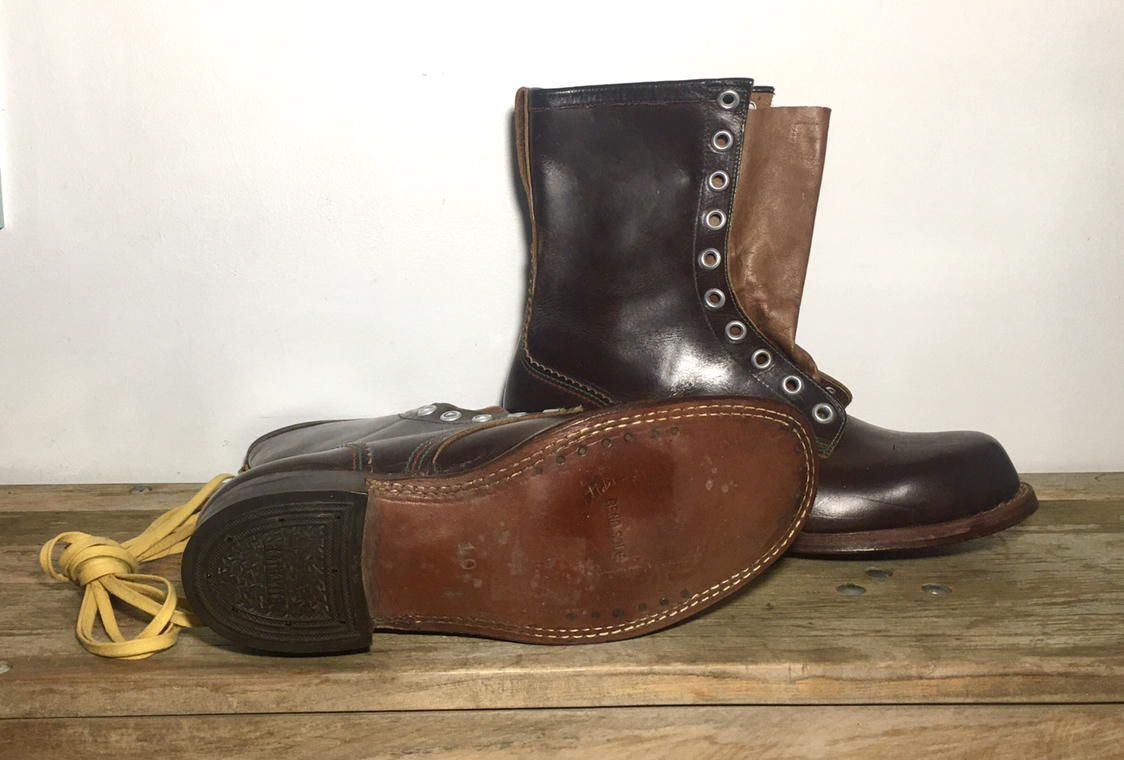 Vintage New Old Stock Leather Workboots image indicator(3)