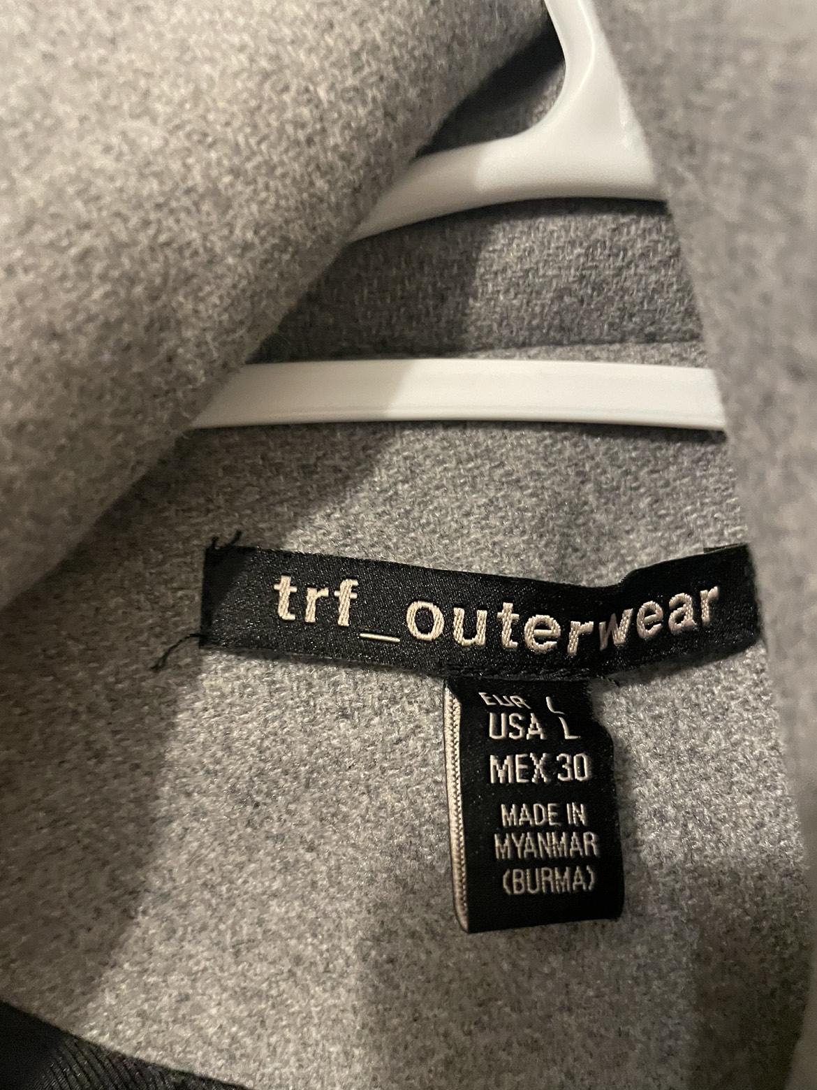 Zara grey coat (Women’s Large) - photo 3