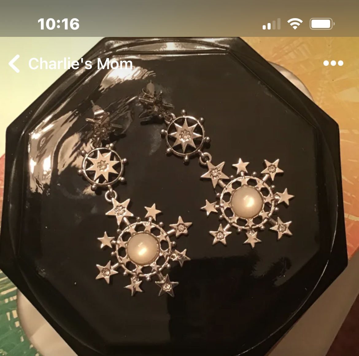 ✨✨Silver & Moonstone Earrings image indicator(4)